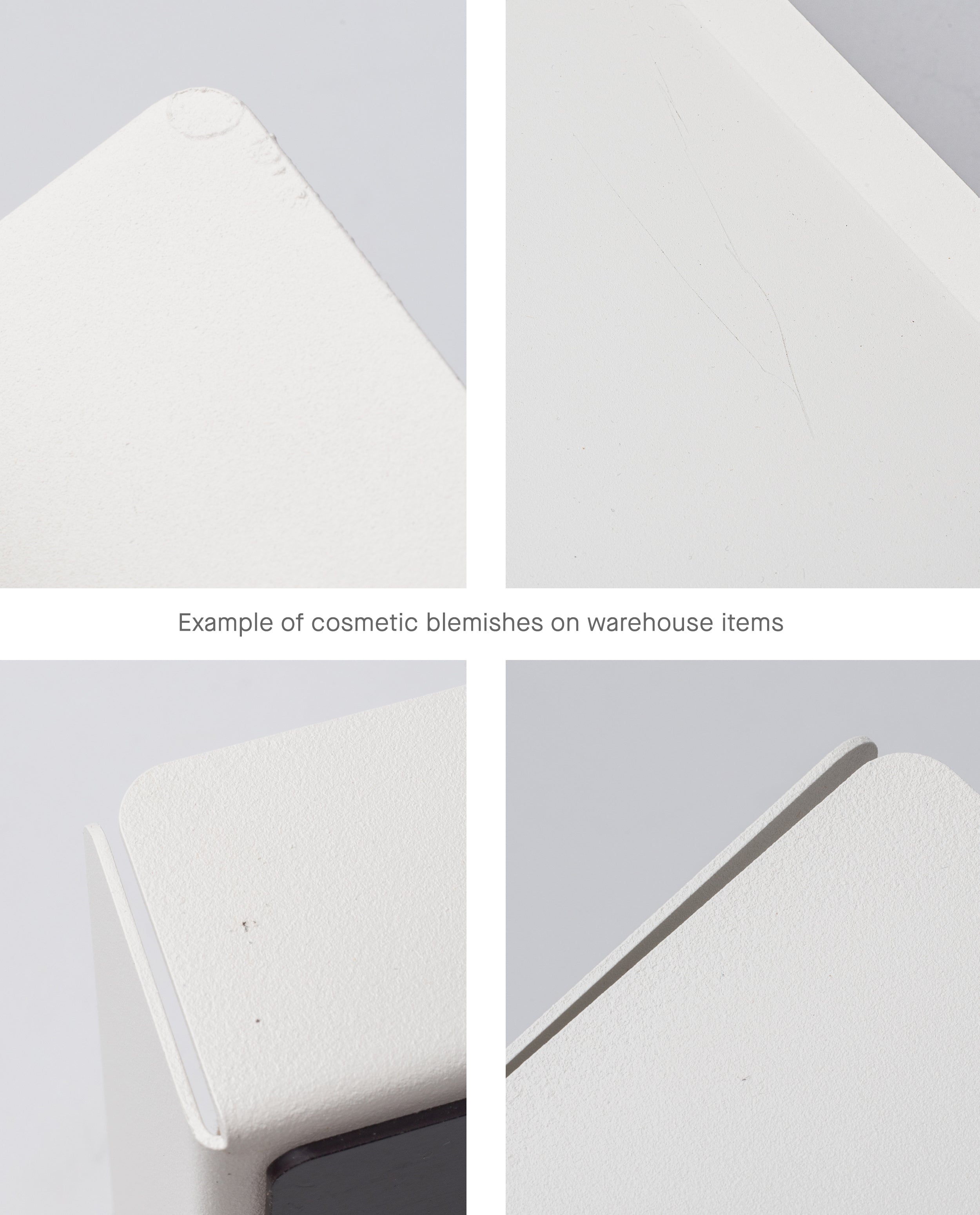 Warehouse Item - Gather Zigzag Tray White Warehouse Ugmonk