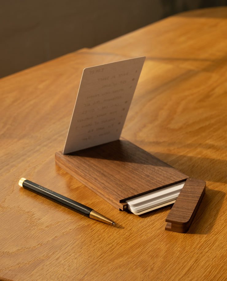 Analog Travel Case + 3 Card Packs (Walnut) Analog Ugmonk