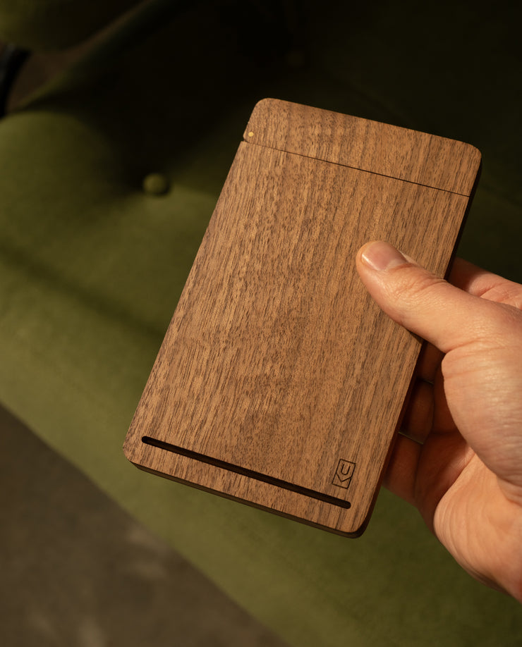 Analog Travel Case + 3 Card Packs (Walnut) Analog Ugmonk