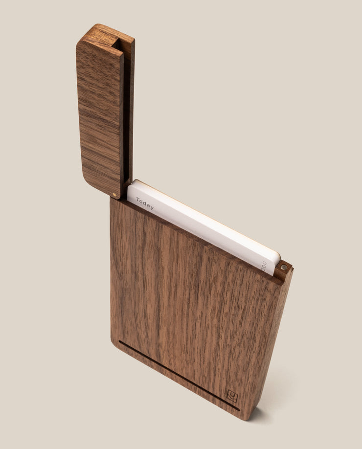 Analog Travel Case + 3 Card Packs (Walnut) Analog Ugmonk