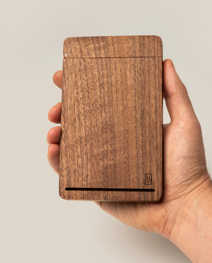 Analog Travel Case + 3 Card Packs (Walnut) Analog Ugmonk