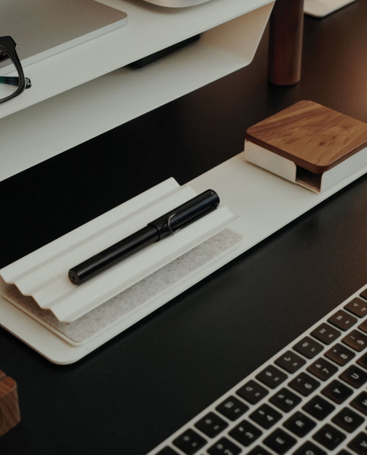 Warehouse Item - Gather 1x4 Base Plate (White) Warehouse Ugmonk