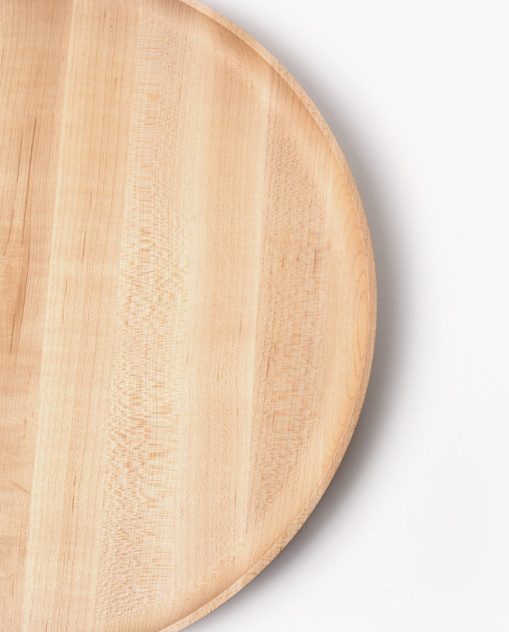 Round Valet Tray (Maple - XL) Wood Ugmonk