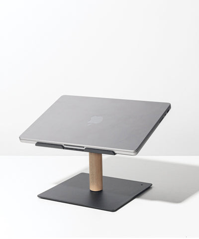 Warehouse Item - Gather Laptop Stand (Black/Maple) Warehouse Ugmonk