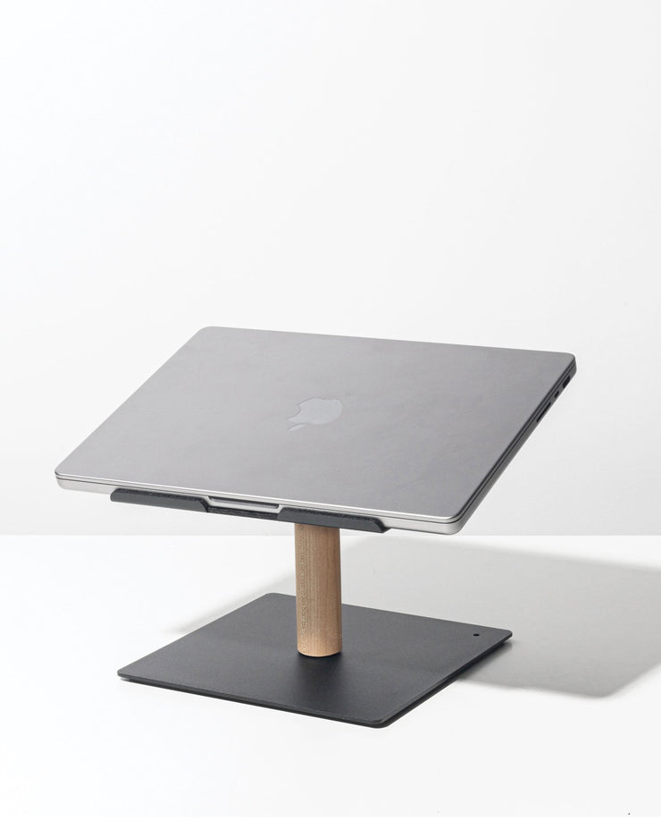 Warehouse Item - Gather Laptop Stand (Black/Maple) Warehouse Ugmonk
