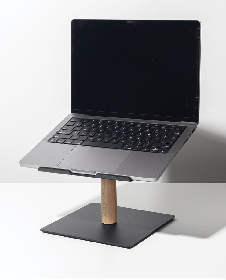 Warehouse Item - Gather Laptop Stand (Black/Maple) Warehouse Ugmonk