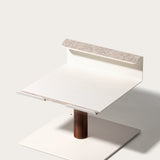 Gather Laptop Stand (White/Walnut) Gather Ugmonk