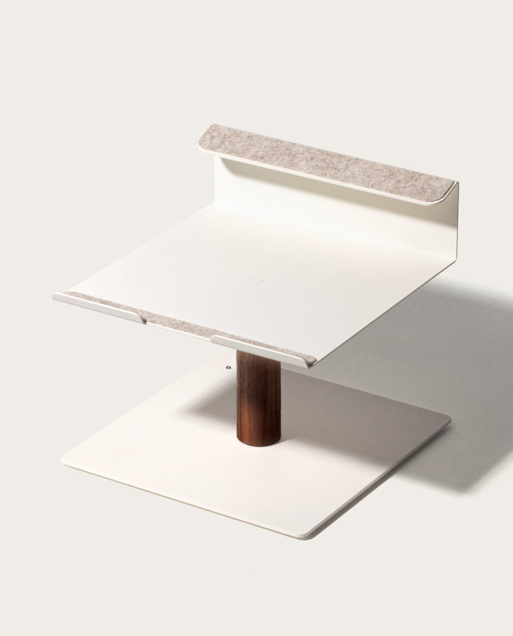 Gather Laptop Stand (White/Walnut) Gather Ugmonk