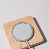 Warehouse Item - Gather MagSafe Phone Stand (1x1 - White/Maple) Warehouse Ugmonk