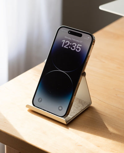 Gather Phone Stand (1x1 - White) Gather Ugmonk