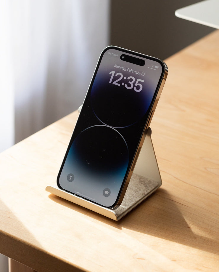 Gather Phone Stand (1x1 - White) Gather Ugmonk
