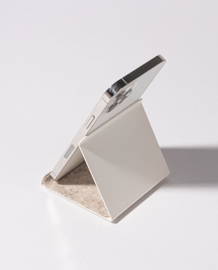 Gather Phone Stand (1x1 - White) Gather Ugmonk
