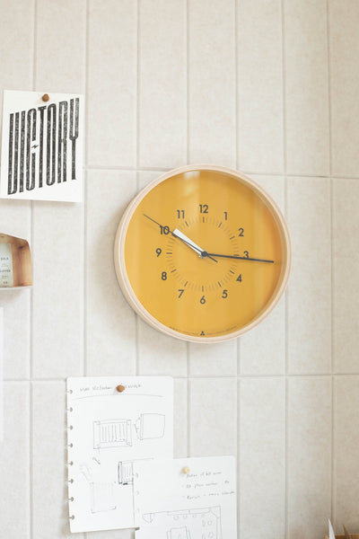 Lemnos SOSO Clock (Orange) Lemnos Ugmonk