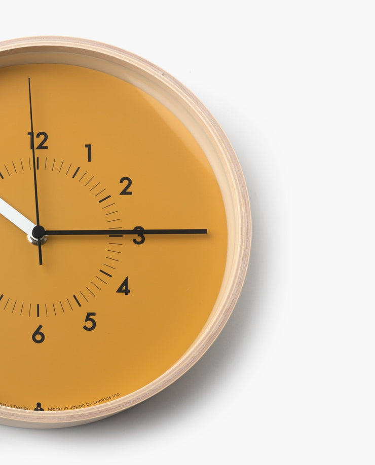 Lemnos SOSO Clock (Orange) Lemnos Ugmonk