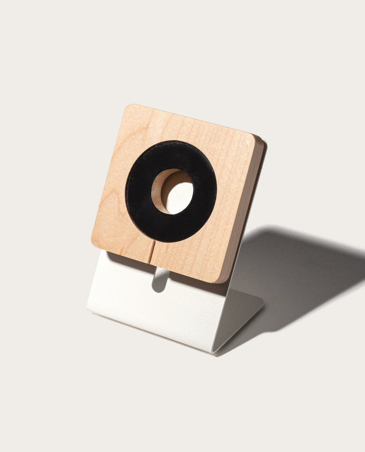 Warehouse Item - Gather MagSafe Phone Stand (1x1 - White/Maple) Warehouse Ugmonk