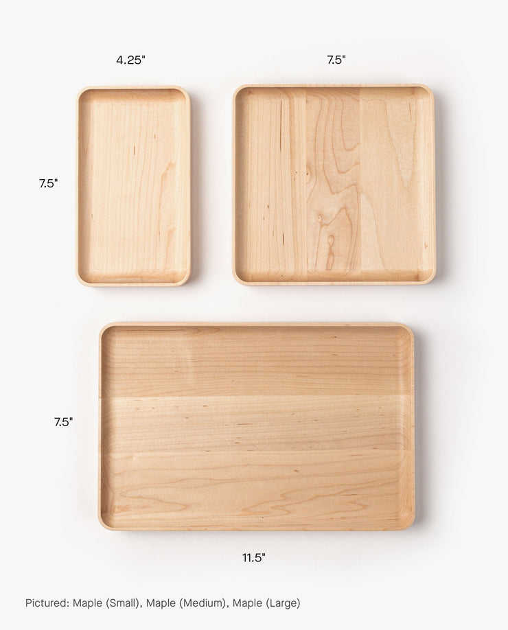 Valet Tray (Maple - Large) Wood Ugmonk