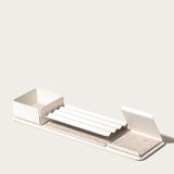 Gather 1x4 Organizer Set (White) Gather Ugmonk