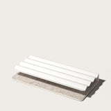Gather Zigzag Tray (2x1 - White) Gather Ugmonk